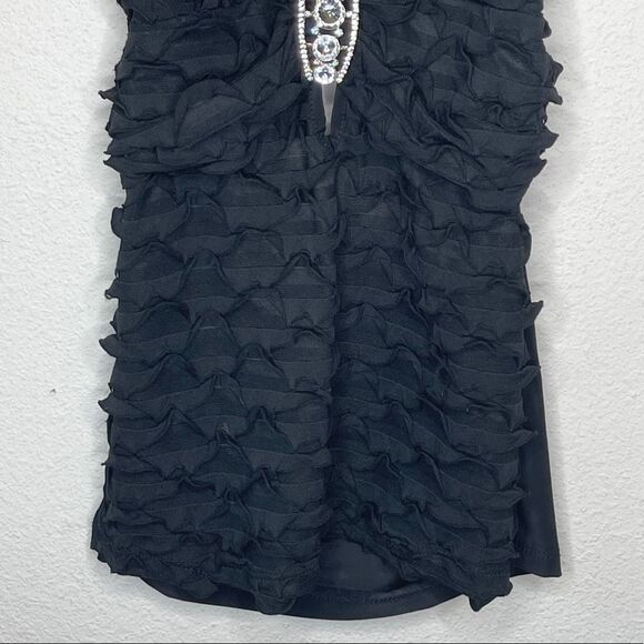 Lipstick Halter Top Black - Picture 2 of 8